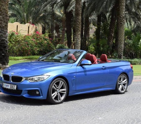 Rent BMW 420i Convertible 2017 in Abu Dhabi