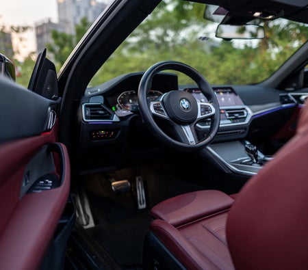 Rent BMW 430i Convertible 2022 in Dubai