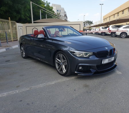 Rent BMW 430i Convertible M-Kit 2020 in Dubai