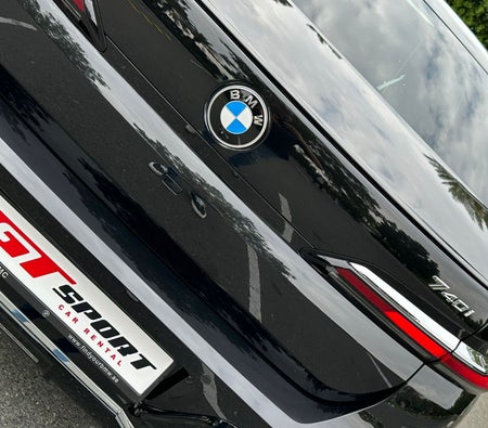 Аренда BMW 740Li M Комплект 2024 в Дубай