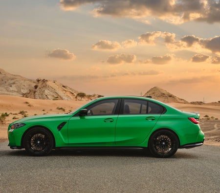 Miete BMW M3-Wettbewerb 2021 in Abu Dhabi