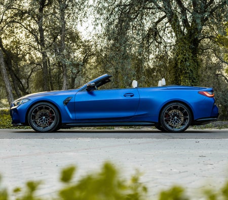 Rent BMW M4 Competition Convertible 2022 in Dubai