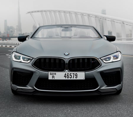 Rent BMW M8 Competition Convertible 2020 in Dubai