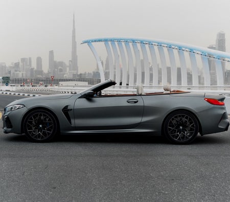 Rent BMW M8 Competition Convertible 2020 in Dubai
