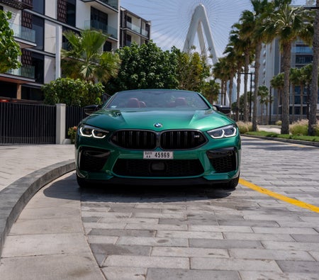 Rent BMW M8 Competition Convertible 2022 in Dubai