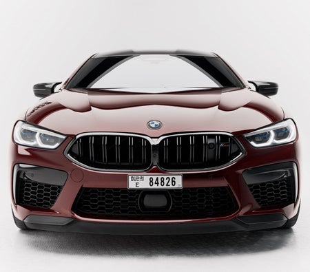 Miete BMW M8 Competition Gran Coupé 2020 in Dubai