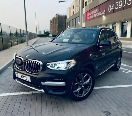 Rent BMW X3 2021 in Dubai