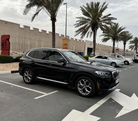 Rent BMW X3 2022 in Dubai