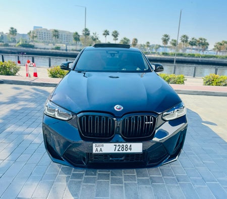 Miete BMW X4 M-Wettbewerb 2022 in Dubai