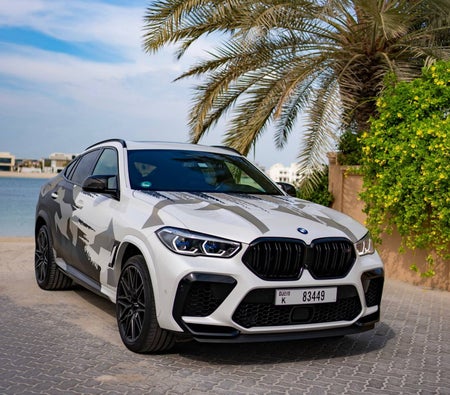 Аренда BMW X6 М Конкурс 2021 в Дубай