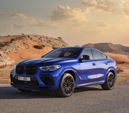 Rent BMW X6 M Competition 2022 in Abu Dhabi