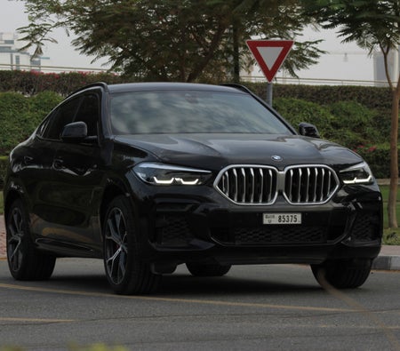 Rent BMW X6 xDrive40i 2022 in Fujairah