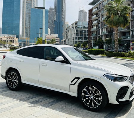 Rent BMW X6 2021 in Dubai
