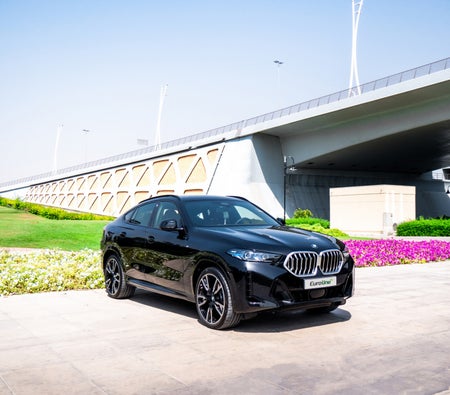 Rent BMW X6 2024 in Abu Dhabi