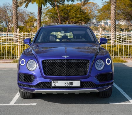 Rent Bentley Bentayga 2018 in Sharjah