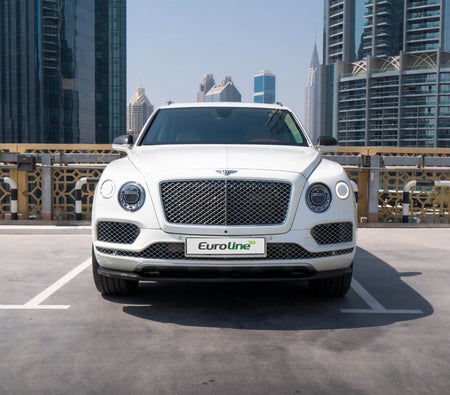 Rent Bentley Bentayga 2019 in Sharjah