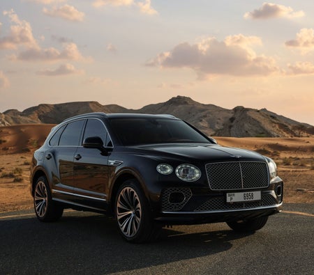 Rent Bentley Bentayga 2021 in Abu Dhabi