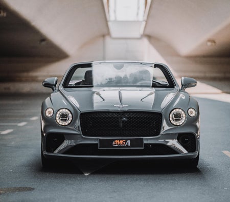 Rent Bentley Continental GT Convertible 2024 in Dubai