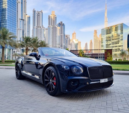 Rent Bentley Continental GT Convertible 2020 in Dubai