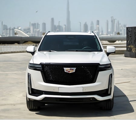 Location Cadillac Escalade Platine Sport 2021 dans Dubai
