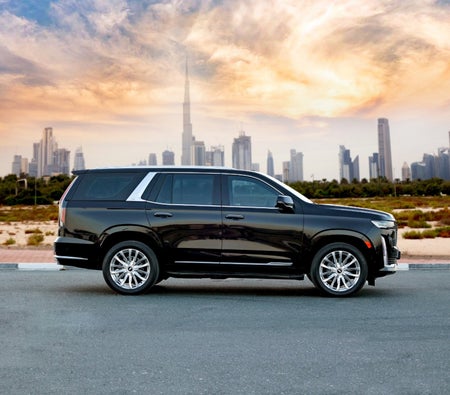 Rent Cadillac Escalade Platinum 2023 in Abu Dhabi