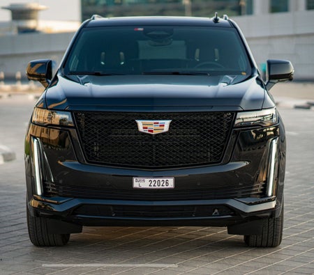 Rent Cadillac Escalade 2022 in Abu Dhabi