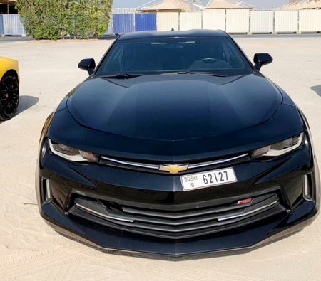 Rent Chevrolet Camaro Coup V6 2018 in Dubai