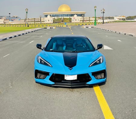 Location Chevrolet Corvette C8 Stingray Cabriolet 2022 dans Dubai