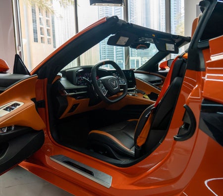 Rent Chevrolet Corvette C8 Stingray Coupe 2020 in Dubai