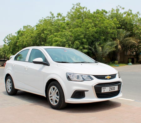 Rent Chevrolet Aveo Sedan 2019 in Dubai