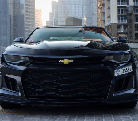Rent Chevrolet Camaro RS Convertible V6 2019 in Dubai