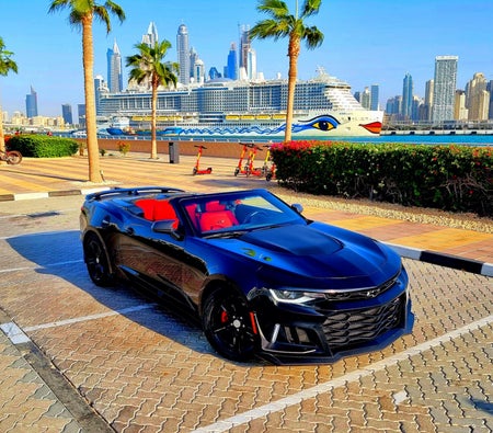Rent Chevrolet Camaro ZL1 Kit Convertible V6 2020 in Dubai