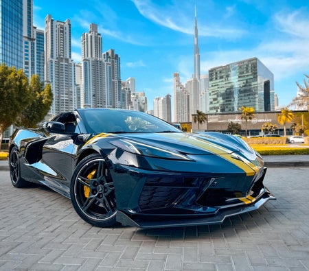 Rent Chevrolet Corvette C8 Grand Sport Convertible 2021 in Dubai