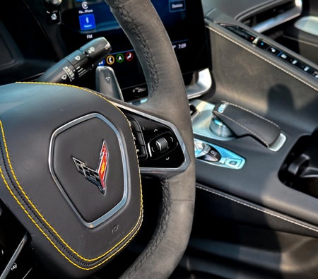 Chevrolet Corvette C8 Grand Sport Convertible Price in Dubai - Convertible Hire Dubai - Chevrolet Rentals