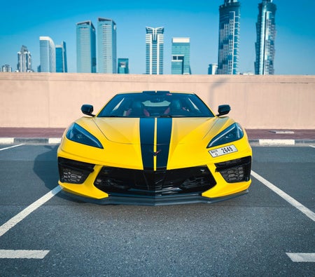 Аренда Шевроле Кабриолет Corvette C8 Stingray 2022 в Дубай