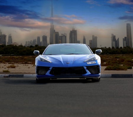 Location Chevrolet Corvette C8 Stingray Cabriolet 2020 dans Dubai