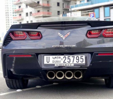 Rent Chevrolet Corvette 2017 in Dubai