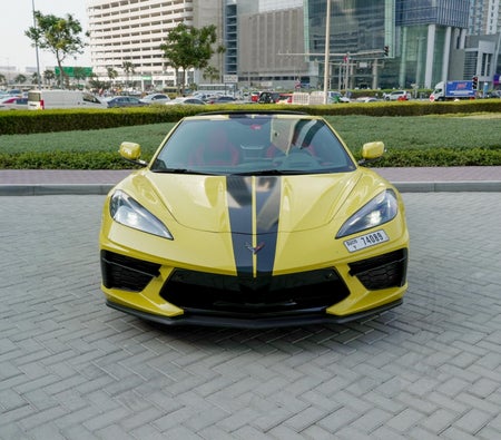 Location Chevrolet Corvette C8 Stingray Cabriolet 2022 dans Dubai