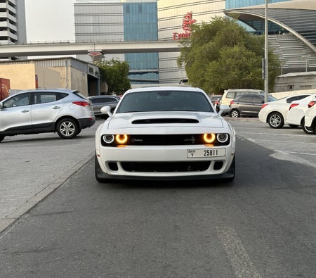 Rent Dodge Challenger SRT V8 2021 in Dubai
