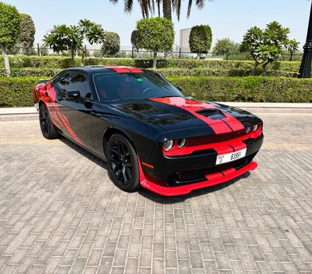 Rent Dodge Challenger RT V8 2021 in Abu Dhabi
