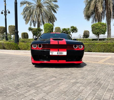 Rent Dodge Challenger RT V8 2021 in Abu Dhabi