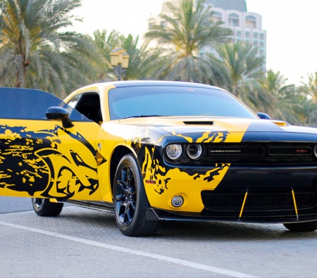 Rent Dodge Challenger V6 2018 in Dubai