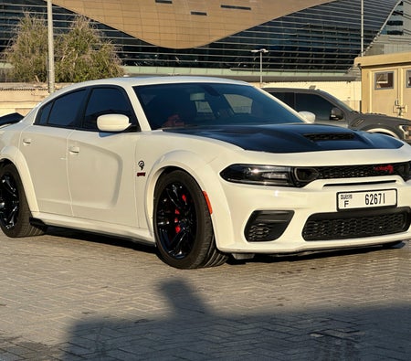 Rent Dodge Charger Hellcat Widebody V8 2022 in Dubai