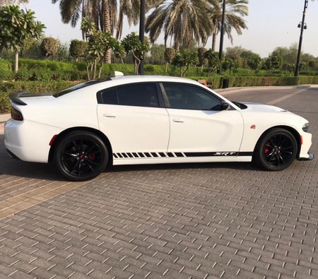 Rent Dodge Charger SRT Kit V6 2018 in Abu Dhabi