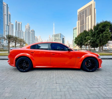 Rent Dodge Charger SRT SCAT Pack V8 2020 in Dubai
