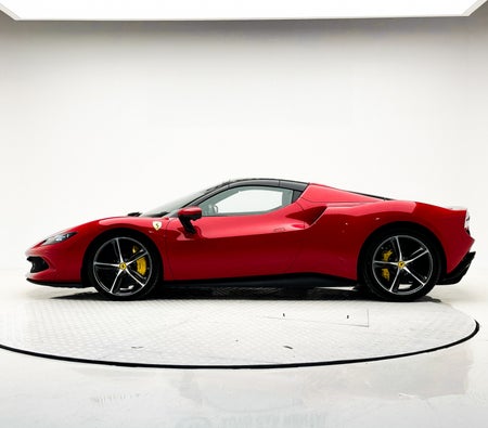 Rent Ferrari 296 GTS Spider 2023 in Dubai
