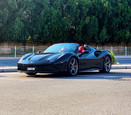 Rent Ferrari 488 Spider 2018 in Dubai