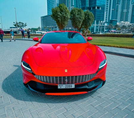 Rent Ferrari Roma 2023 in Dubai