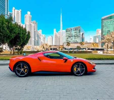 Аренда Ferrari 296 ГТБ 2023 в Дубай