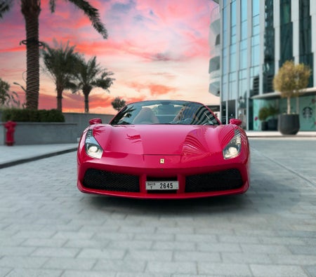 Huur Ferrari 488 Spin 2018 in Dubai